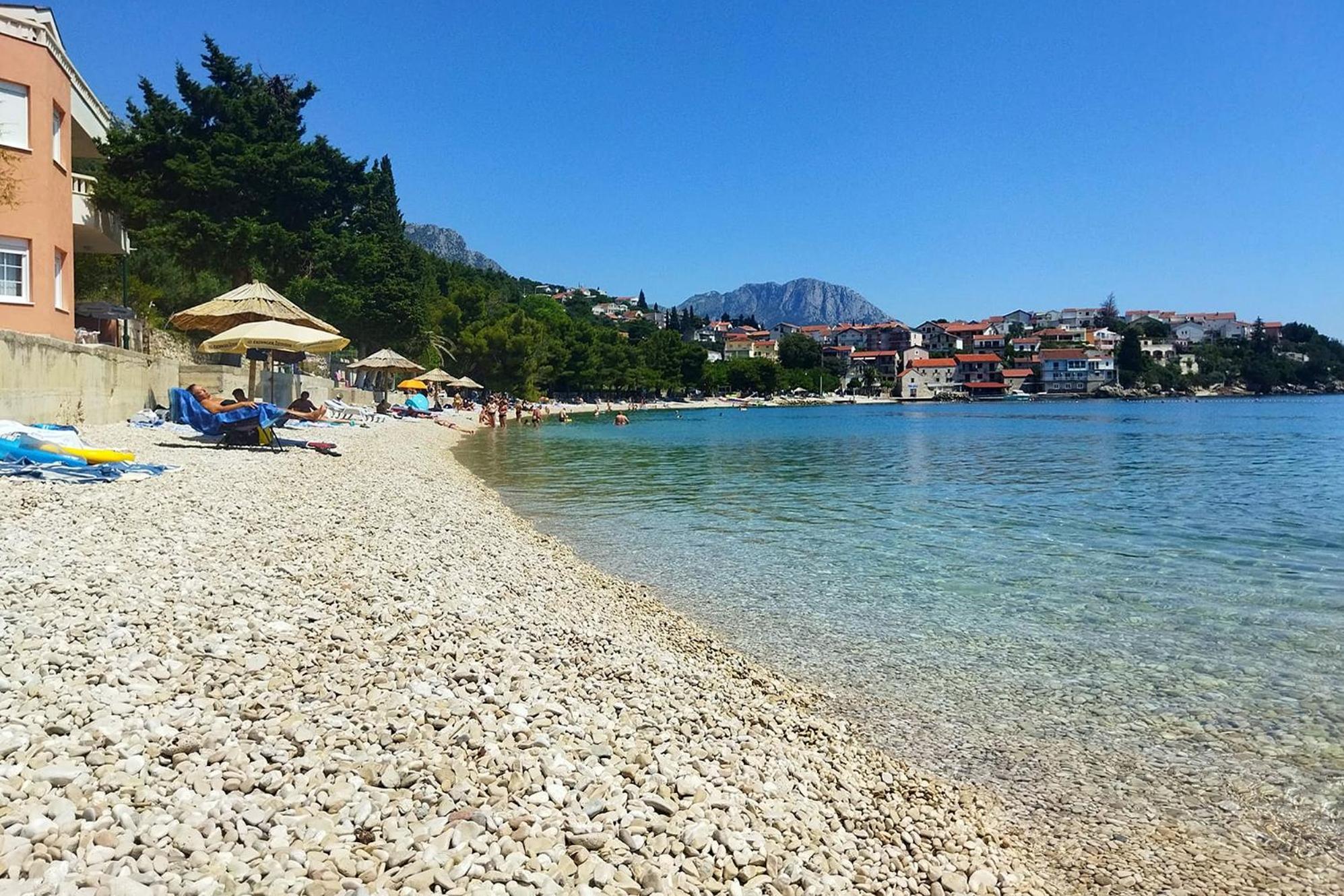 Apartments By The Sea Podaca, Makarska - 2612 מראה חיצוני תמונה